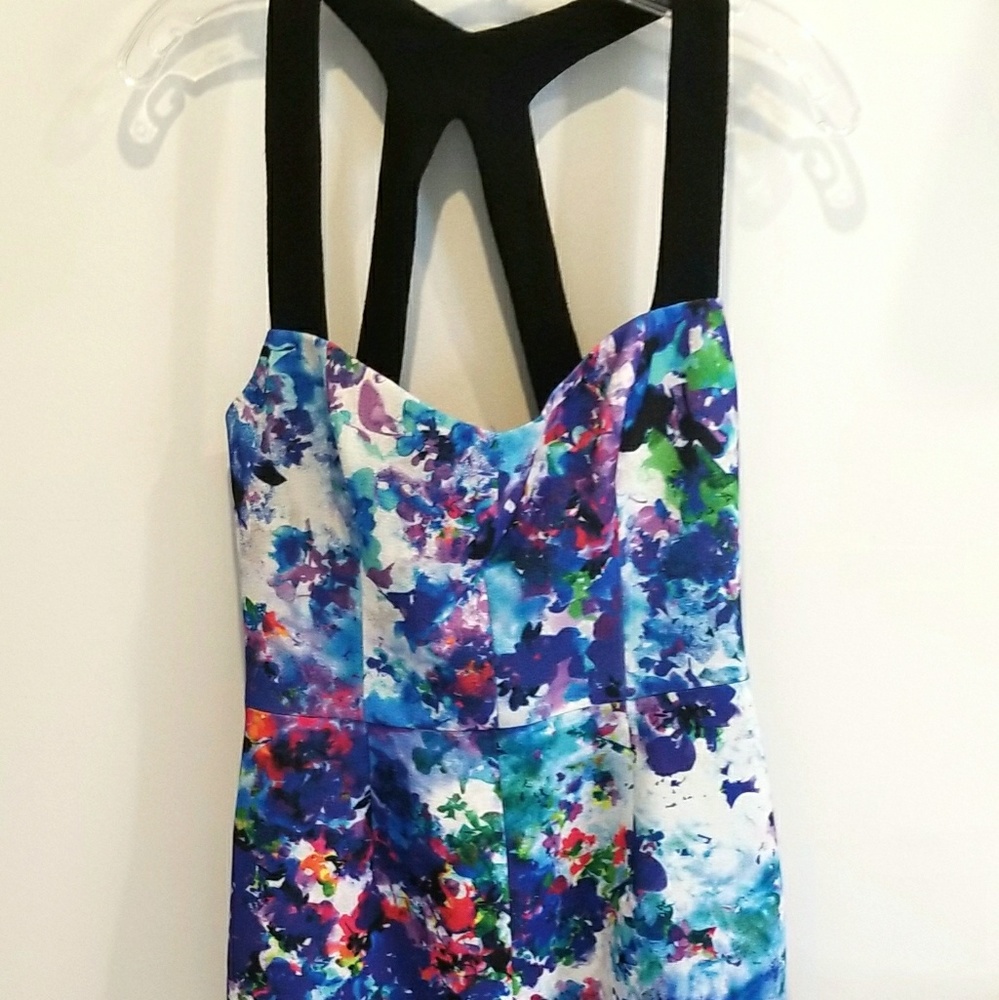 NWT Black Halo New color wash dress.